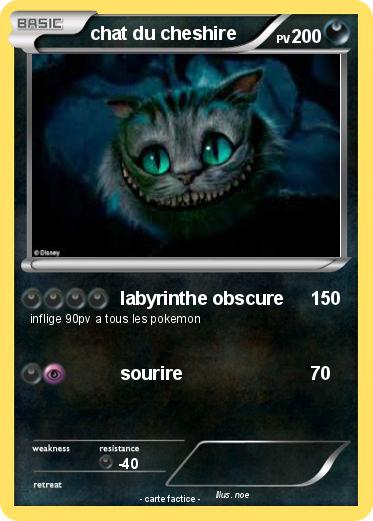 Pokemon chat du cheshire