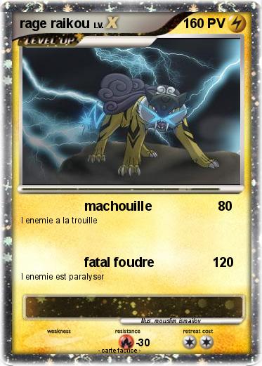 Pokemon rage raikou