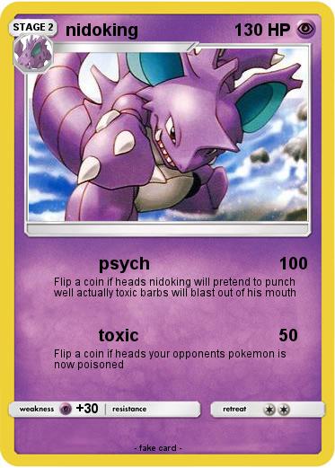 Pokemon nidoking