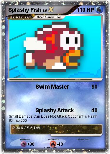Pokemon Splashy Fish