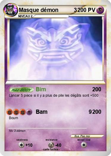 Pokemon Masque démon          3