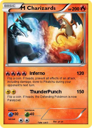 Pokemon M Charizards