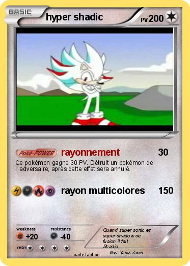 Pokemon hyper shadic