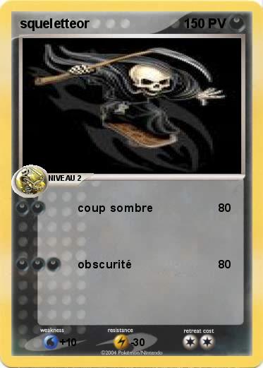 Pokemon squeletteor