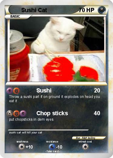 Pokemon Sushi Cat