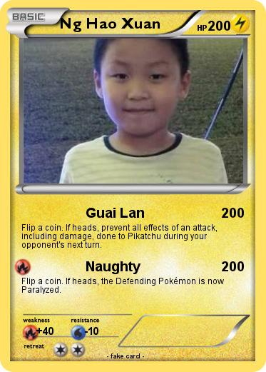 Pokemon Ng Hao Xuan