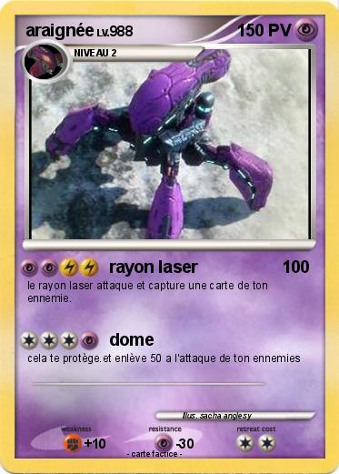 Pokemon araignée