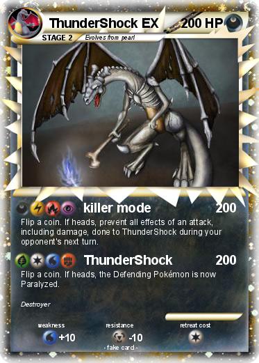 Pokemon ThunderShock EX