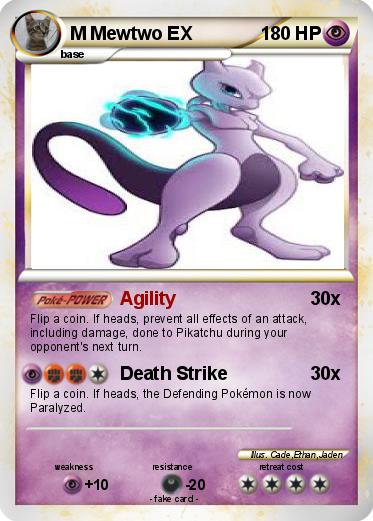Pokemon M Mewtwo EX