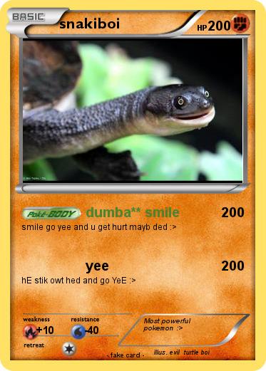 Pokemon snakiboi