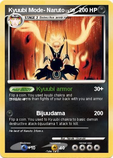 Pokemon Kyuubi Mode- Naruto
