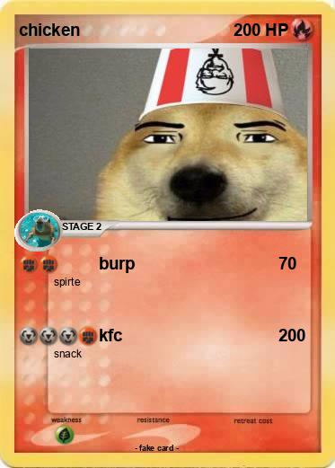 Pokemon chicken