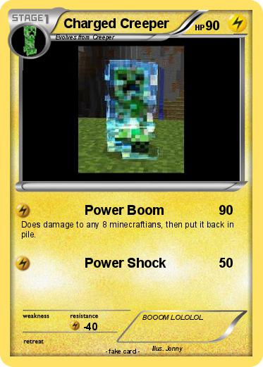 Pokemon Charged Creeper