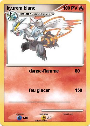 Pokemon kyurem blanc