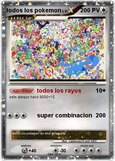 Pokemon todos los pokemon