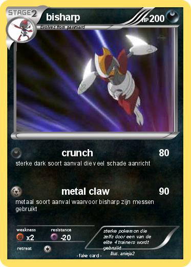 Pokemon bisharp