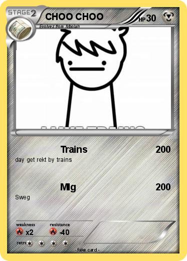 Pokemon CHOO CHOO