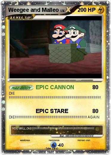 Pokemon Weegee and Malleo