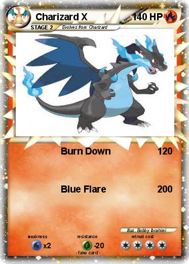 Pokemon Charizard X