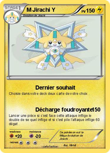 Pokemon M Jirachi Y