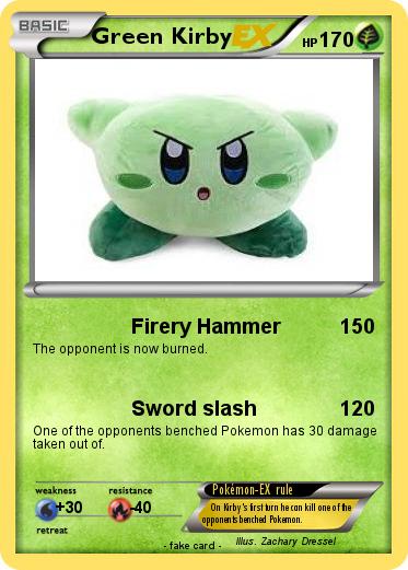 Pokemon Green Kirby