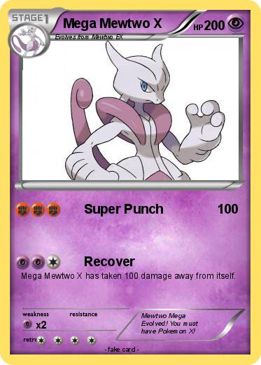 Pokemon Mega Mewtwo X