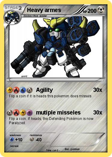 Pokemon Heavy armes