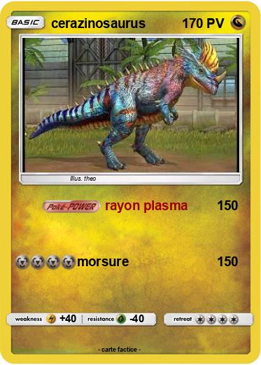 Pokemon cerazinosaurus