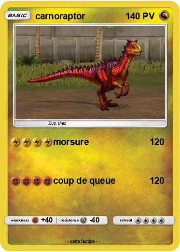 Pokemon carnoraptor