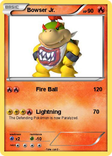 Pokemon Bowser Jr.