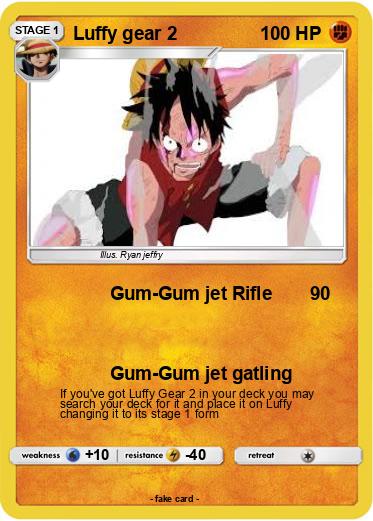 Pokemon Luffy gear 2