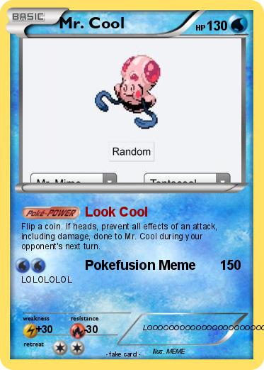 Pokemon Mr. Cool