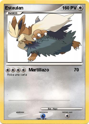 Pokemon Estaulan