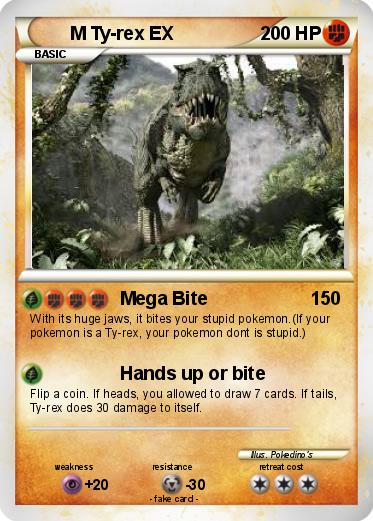 Pokemon M Ty-rex EX