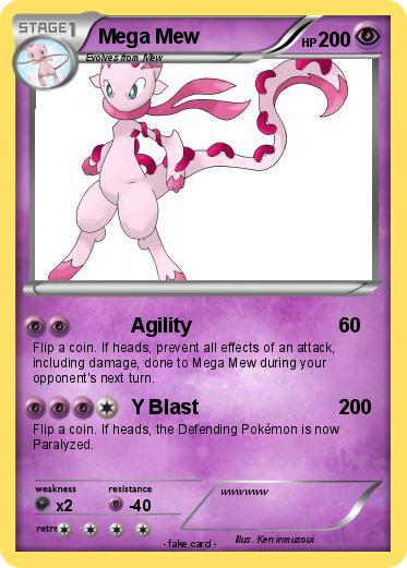 Pokemon Mega Mew