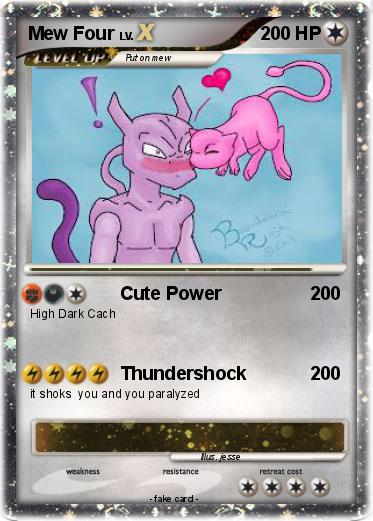 Pokemon Mew Four