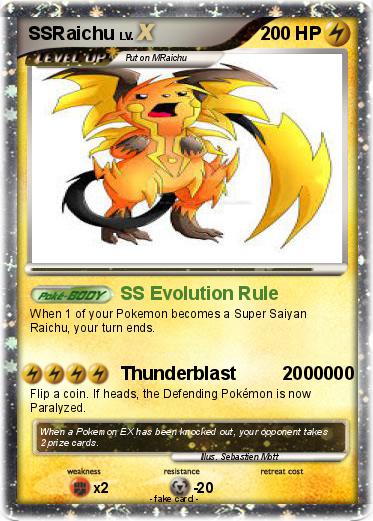 Pokemon SSRaichu