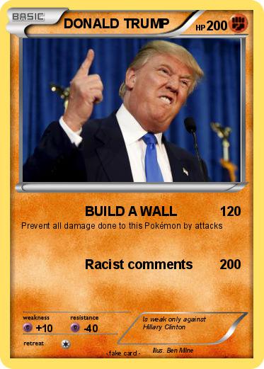 Pokemon DONALD TRUMP