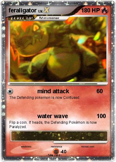 Pokemon feraligator