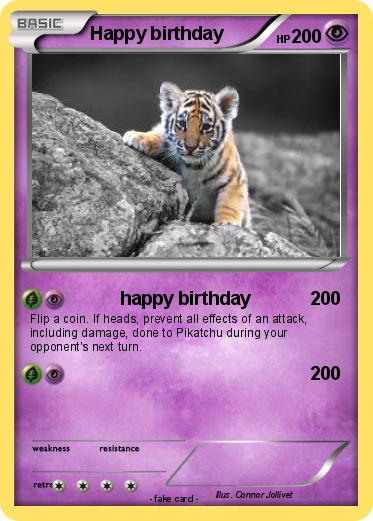 Pokemon Happy birthday