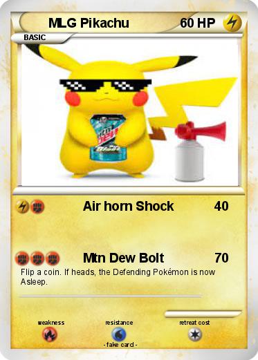Pokemon MLG Pikachu