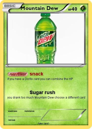 Pokemon Mountain Dew