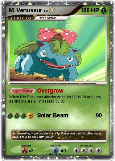 Pokemon M. Venusaur