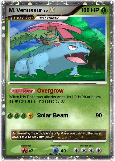 Pokemon M. Venusaur