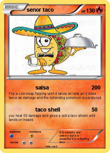 Pokemon senor taco