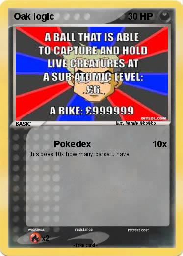 Pokemon Oak logic