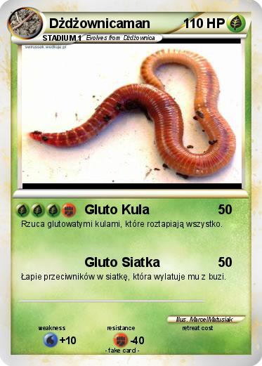 Pokemon Dżdżownicaman