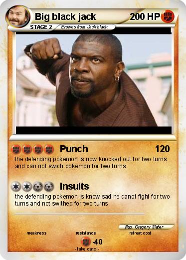 Pokemon Big black jack
