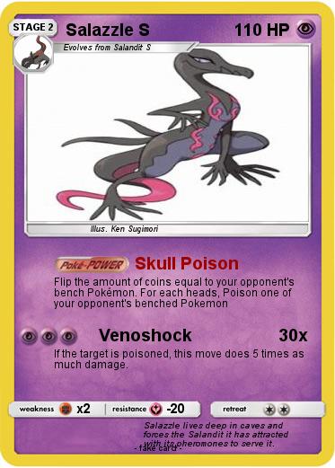 Pokemon Salazzle S