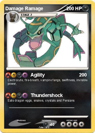 Pokemon Damage Ramage